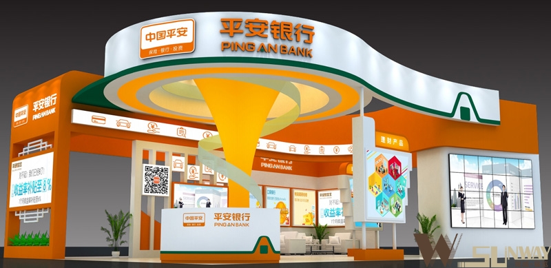 2016互聯(lián)網(wǎng)+博覽會—平安銀行展臺設(shè)計