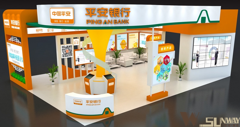 2016互聯(lián)網(wǎng)+博覽會—平安銀行展臺設(shè)計