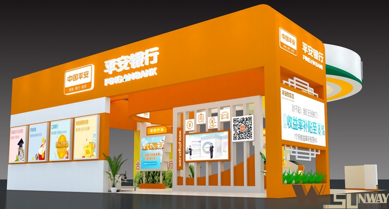2016互聯(lián)網(wǎng)+博覽會—平安銀行展臺設(shè)計